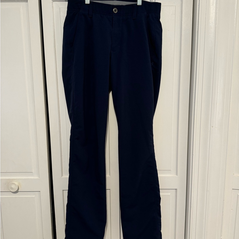 2 Pairs of Under Armour Mens Golf Pants Sizs 30/32